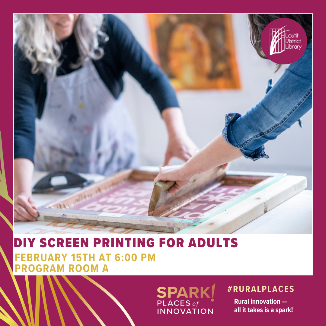 DIY Screen printing for adults