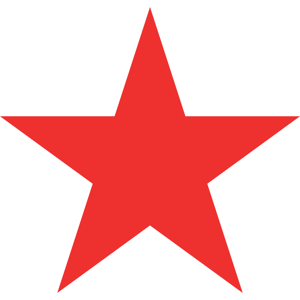 graphic of red star