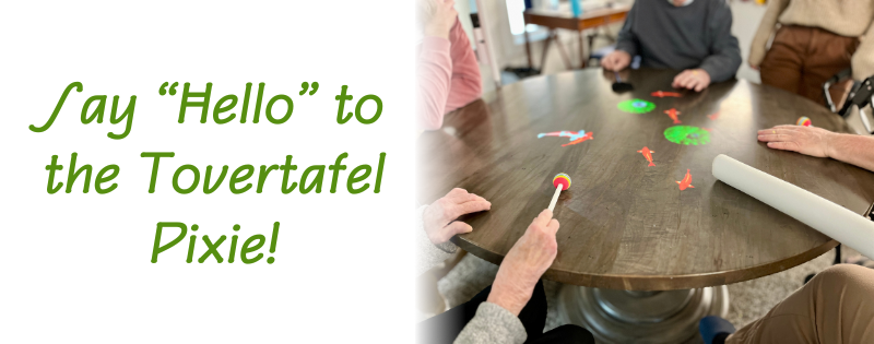 Tovertafel Pixie Blog Post Say "Hello" to the Tovertafel Pixie!